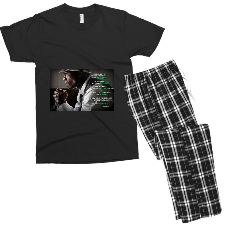 Get Rich Or Die Tryin' Men's T-shirt Pajama Set | Artistshot