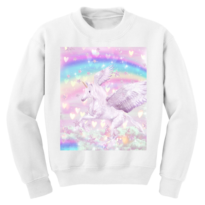 Fairy Tale Unicorn Youth Sweatshirt | Artistshot