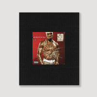 Get Rich Or Die Tryin' Portrait Canvas Print | Artistshot