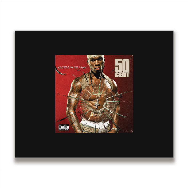 Get Rich Or Die Tryin' Metal Print Horizontal | Artistshot