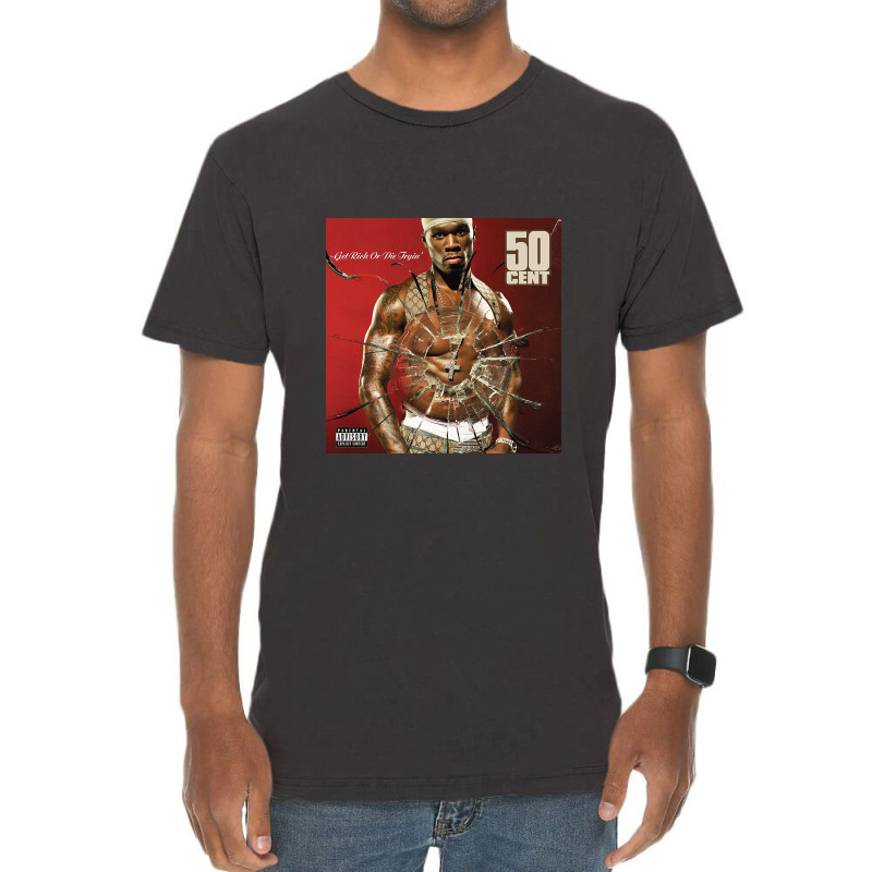 Get Rich Or Die Tryin' Vintage T-shirt | Artistshot