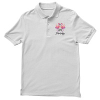 Let's Flamingo Men's Polo Shirt | Artistshot