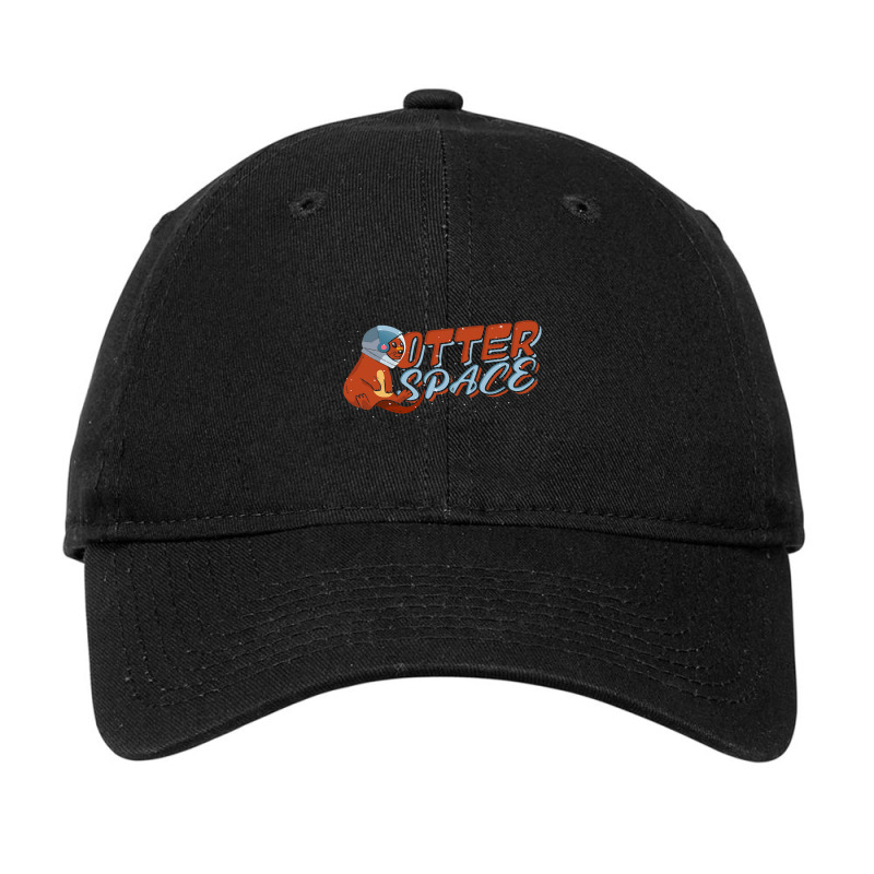 Otter Space Science Astrology Planet And Space Otter Adjustable Cap by SCOTTALLENZ | Artistshot