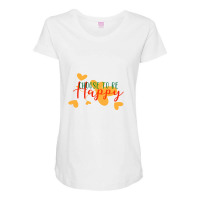 Choose To Be Happy Maternity Scoop Neck T-shirt | Artistshot