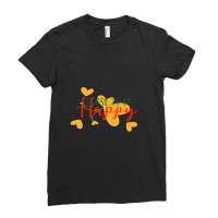 Choose To Be Happy Ladies Fitted T-shirt | Artistshot