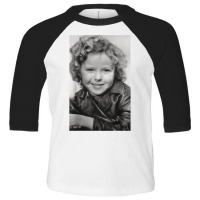 Shirley Temples Aviator Jacket Skin T Shirt Toddler 3/4 Sleeve Tee | Artistshot