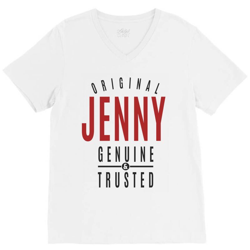 Is Your Name, Jenny? This Shirt Is For You! V-neck Tee | Artistshot
