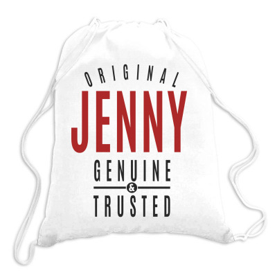 Is Your Name, Jenny? This Shirt Is For You! Drawstring Bags Designed By Chris Ceconello
