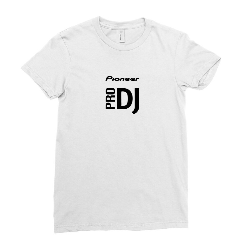 Appealing Pioneer Pro Dj Black Ladies Fitted T-Shirt by Bieniso | Artistshot