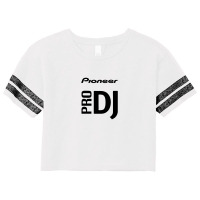 Appealing Pioneer Pro Dj Black Scorecard Crop Tee | Artistshot