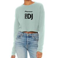 Appealing Pioneer Pro Dj Black Cropped Sweater | Artistshot