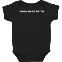 I Void Warranties   Funny Car Mechanic Car Lover Enthusiast T Shirt Baby Bodysuit | Artistshot