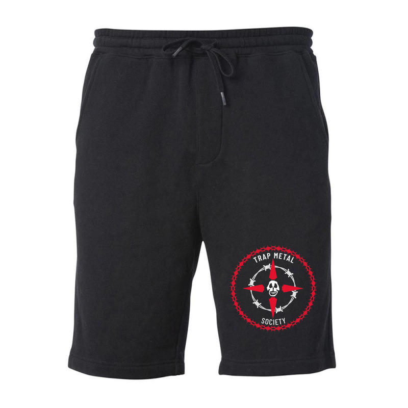 Trap Metal Society Tms Fleece Short | Artistshot