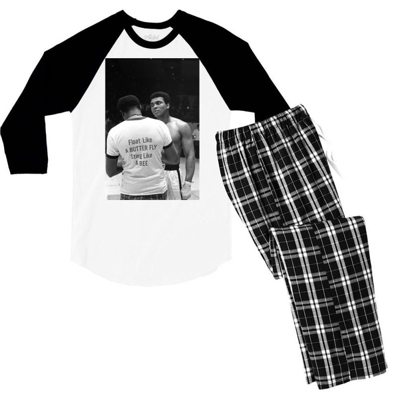 Mohamed Ali1 Men's 3/4 Sleeve Pajama Set by itxasdabyf | Artistshot