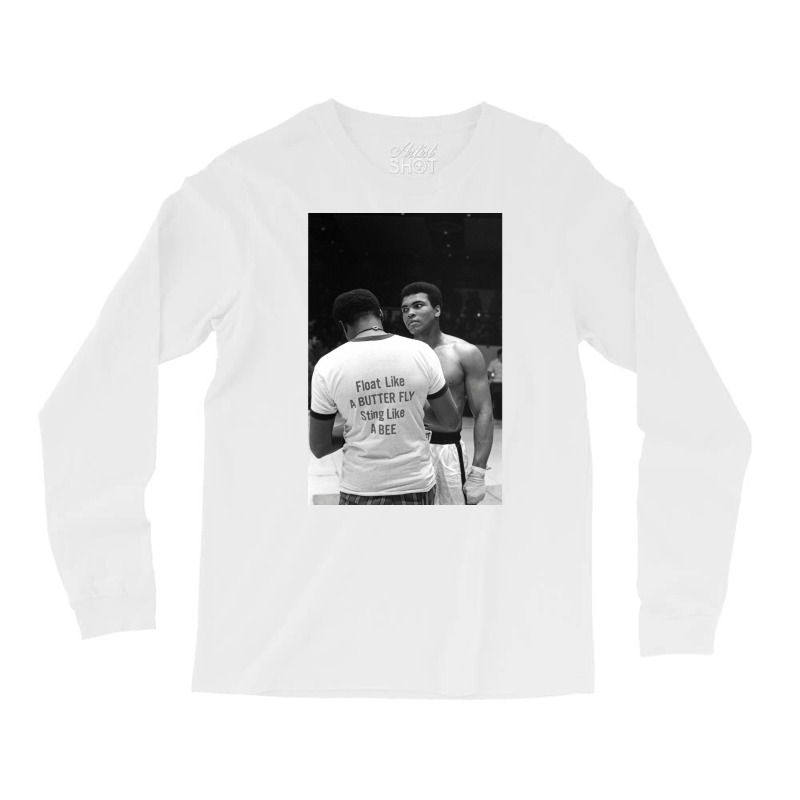 Mohamed Ali1 Long Sleeve Shirts by itxasdabyf | Artistshot