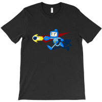 The Blue Bomber Man T-shirt | Artistshot