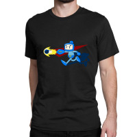 The Blue Bomber Man Classic T-shirt | Artistshot