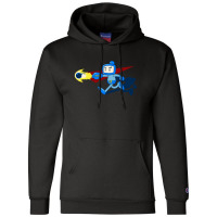 The Blue Bomber Man Champion Hoodie | Artistshot