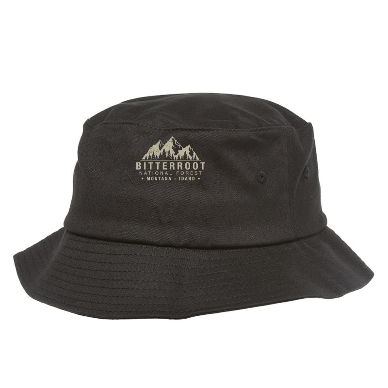 Bitterroot National Forest Montana Idaho Pullover Bucket Hat by KimberleeWilson786 | Artistshot