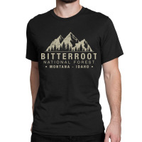 Bitterroot National Forest Montana Idaho Pullover Classic T-shirt | Artistshot