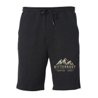 Bitterroot National Forest Montana Idaho Pullover Fleece Short | Artistshot