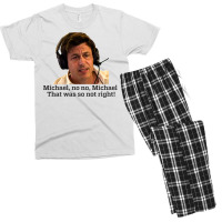 No Michael Meme Men's T-shirt Pajama Set | Artistshot