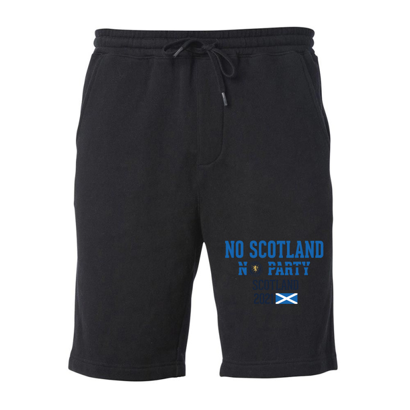 No Scotland No Party Scotland 2021 Fleece Short by itxasdabyf | Artistshot