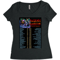 Alestorm Europe Dates Women's Triblend Scoop T-shirt | Artistshot