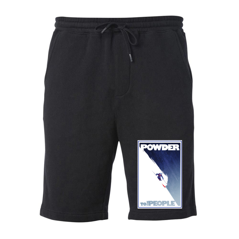 Powder To The People 15 Fleece Short by itxasdabyf | Artistshot