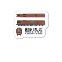 Artistshot Trending 1960s Blueprints Infographic Schematics Railfan Tr Sticker | Artistshot