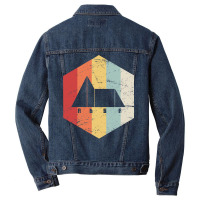 Retro Synthesizer Adsr Men Denim Jacket | Artistshot