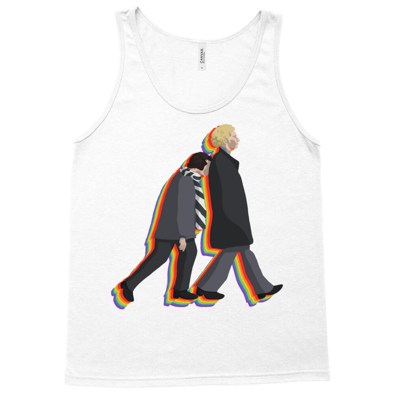 Simon & Garfunkel Vintage Rainbow Tank Top | Artistshot