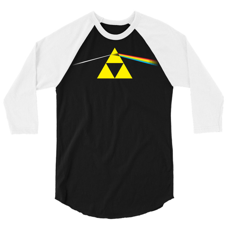 The Dark Side Of The Triforce 3/4 Sleeve Shirt | Artistshot