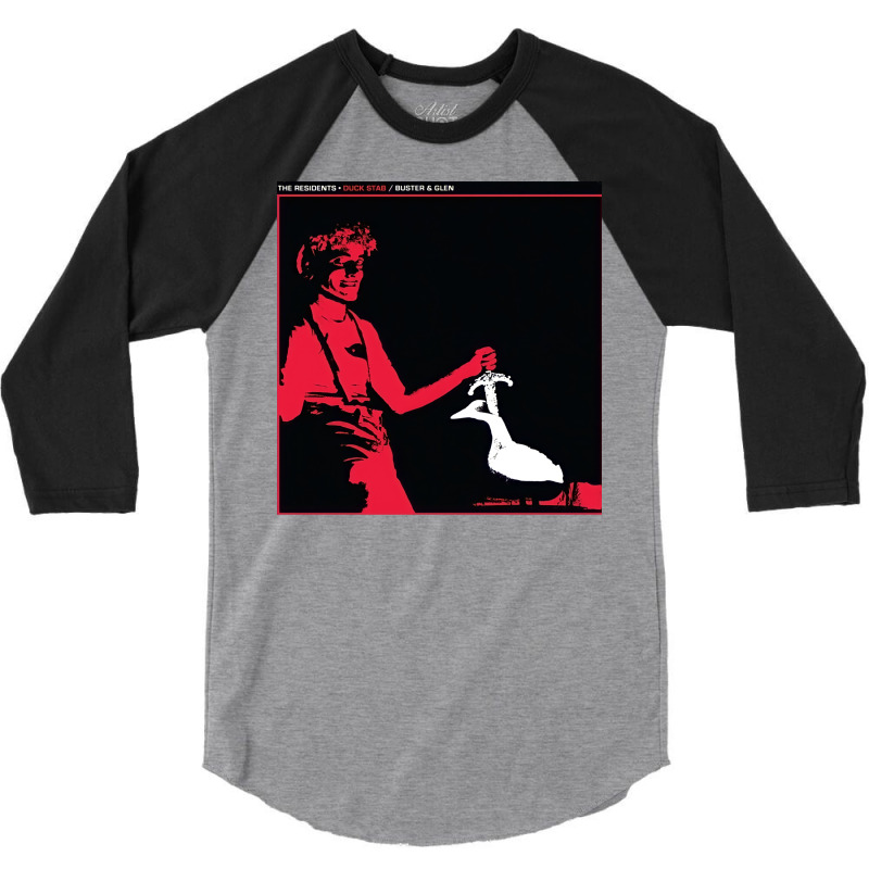 The Residents   Duck Stab!  Buster And Glen (1978) 3/4 Sleeve Shirt | Artistshot