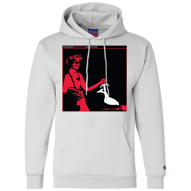 The Residents   Duck Stab!  Buster And Glen (1978) Champion Hoodie | Artistshot