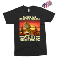 Sorry My Bearded Dragon Ate My Homework 1 2 Exclusive T-shirt | Artistshot