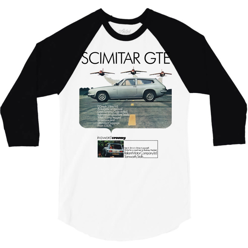 Reliant Scimitar Gte 3/4 Sleeve Shirt by moyunlhankys | Artistshot