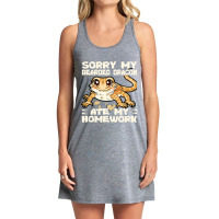 Sorry My Bearded Dragon Ate My Homework 3 Tank Dress | Artistshot