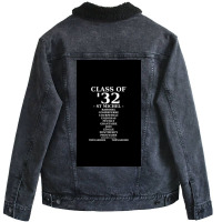 Class Of '32 Survivor Special Unisex Sherpa-lined Denim Jacket | Artistshot