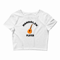 Mandolin Player Music Instrument Women Men Crop Top | Artistshot