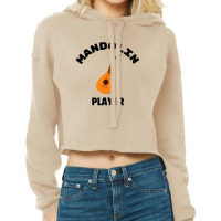 Mandolin Player Music Instrument Women Men Cropped Hoodie | Artistshot