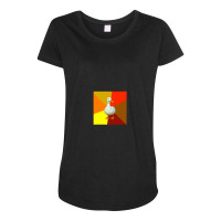 Technologically Impaired Duck Meme Maternity Scoop Neck T-shirt | Artistshot