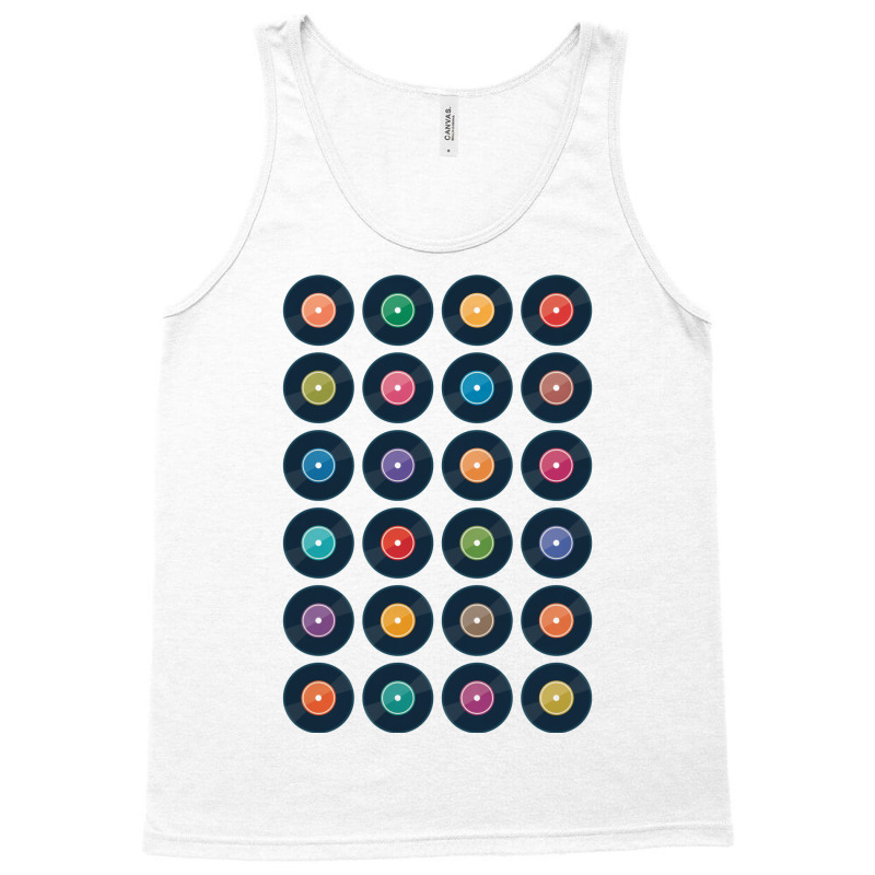 Vinyl Record Collection Tank Top | Artistshot