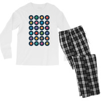 Vinyl Record Collection Men's Long Sleeve Pajama Set | Artistshot