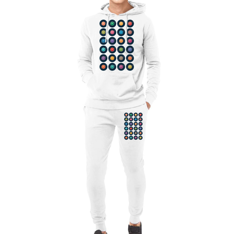 Vinyl Record Collection Hoodie & Jogger Set | Artistshot