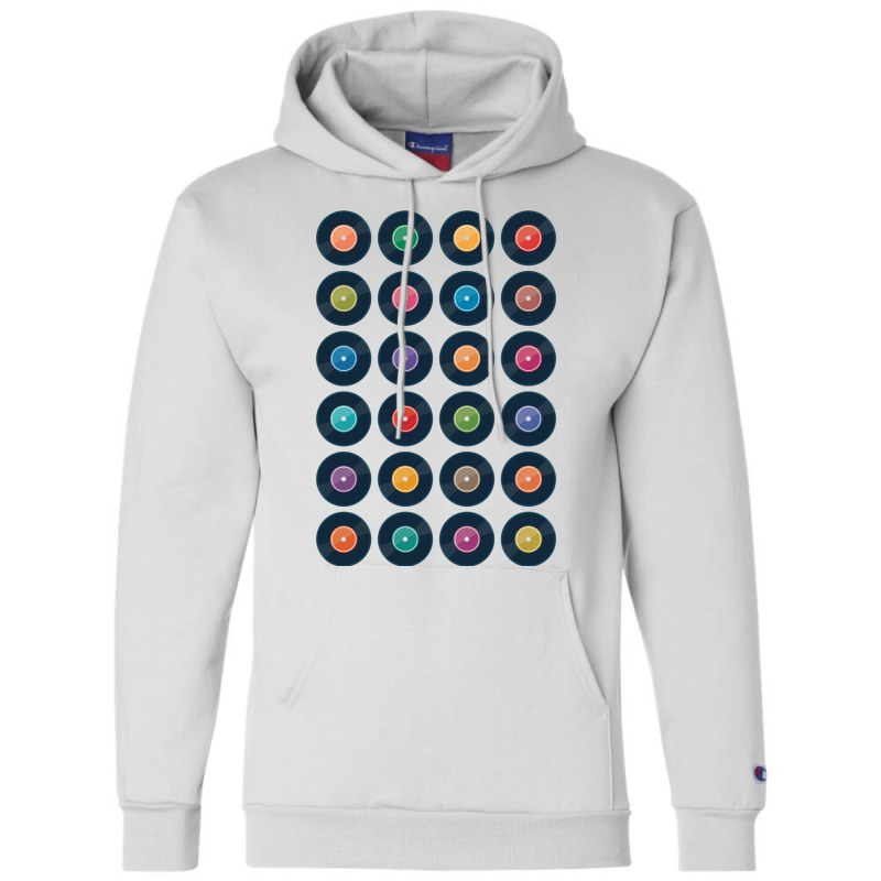 Vinyl Record Collection Champion Hoodie | Artistshot