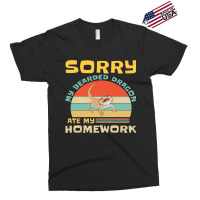 Sorry My Bearded Dragon Ate My Homework Funny Student Exclusive T-shirt | Artistshot