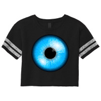 Artistshot Limited Edition Blue Eye Anger Angry Beach Blue Blue Eyes E Scorecard Crop Tee | Artistshot