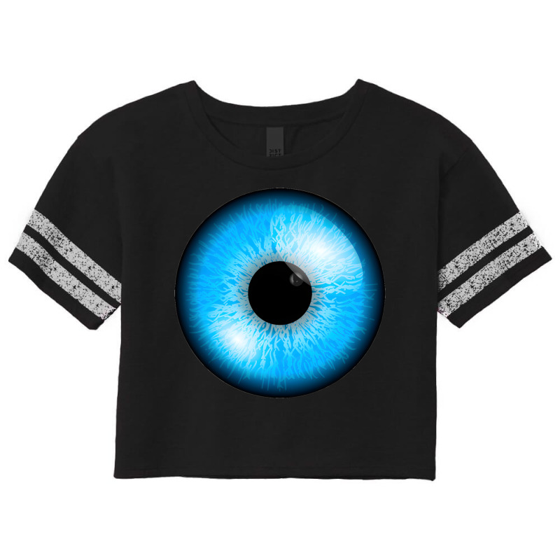 Artistshot Limited Edition Blue Eye Anger Angry Beach Blue Blue Eyes E Scorecard Crop Tee by lykhongduong9enev3 | Artistshot