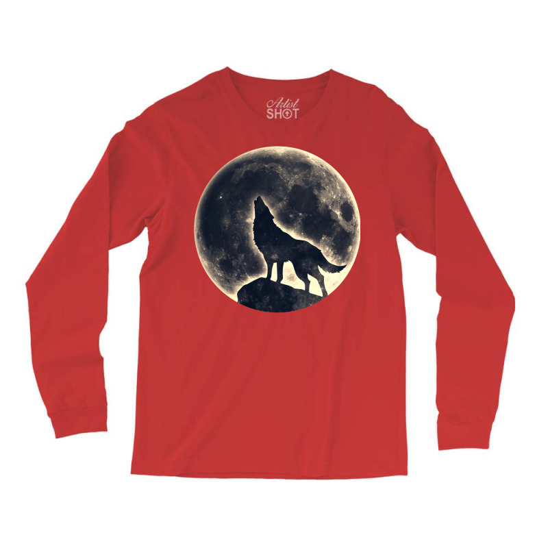 Wolf Long Sleeve Shirts | Artistshot